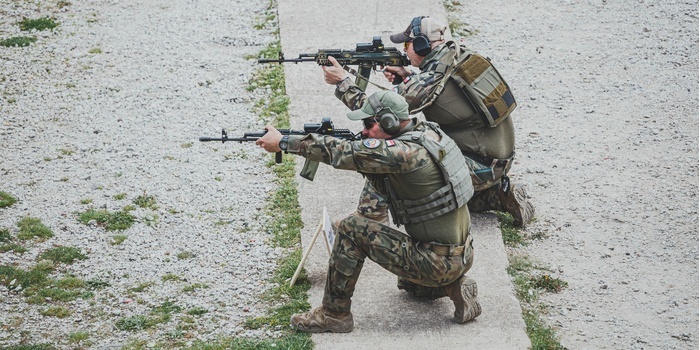 II zawody strzeleckie w Kosowie